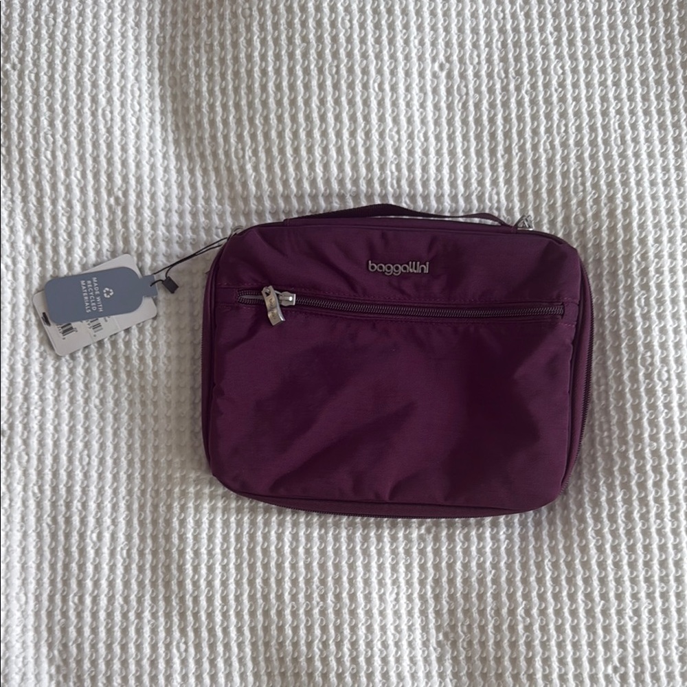 Baggallini Travel Tech Case Purple